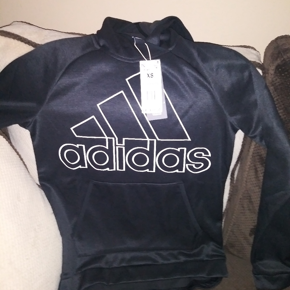 Brand New Black Adidas Sweatshirt